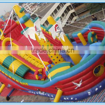 Hot sale Inflatable pirate ship slide