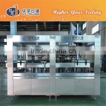 Automatic washing filling capping glass bottle water filling machine