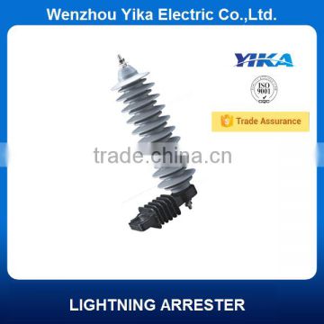 Wenzhou Yika 30KV Lightning Arrester Electrical Surge Arrestor