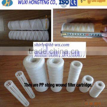 Good quality PP yarn string wound filter cartridge machine from shirly