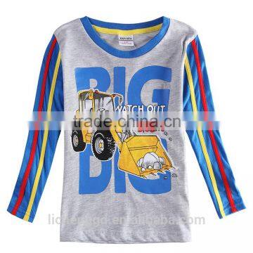 (A6412) 2-6Y Nova t shirts boys baby clothing spring/autumn t shirt 100%cotton kids new winter t shirts children casual wear