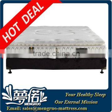 double foldable spring mattress with thin pillow top /modern bedroom bed mattress