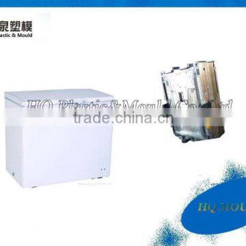 Injection plastic upright freezer mould