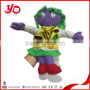 Wholesale Custom stuffed hand puppet plush toy