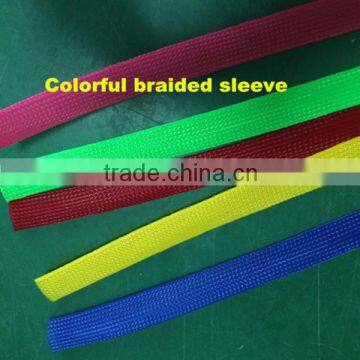 PET flame retardant expandable woven braided insulation cable sleeve                        
                                                Quality Choice