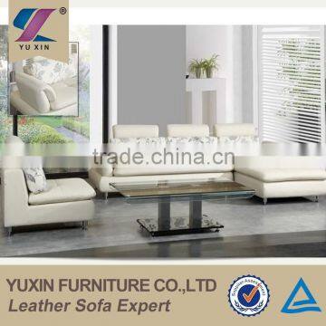 2015 high grade contemporary leather sofa set design,classic leather sofa furniture from foshan