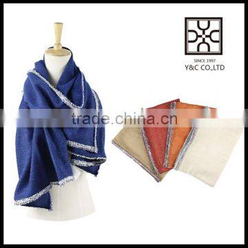 New design Fashion Solid Color Warm China Winter Scarf