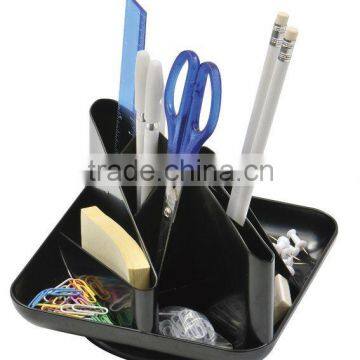 Wave Shape 360 Degree Rotary Desk Organizer