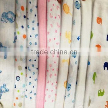 cotton bamboo muslin cloth diaper in various colors