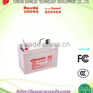 Rechargeable Deep Cycle Sealed Lead Acid Storage 12V Solar Battery photo-2