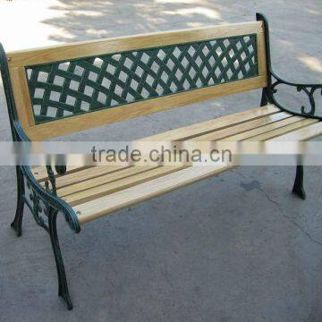 cast iron garden bench