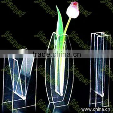 JLP customized clear acrylic vases