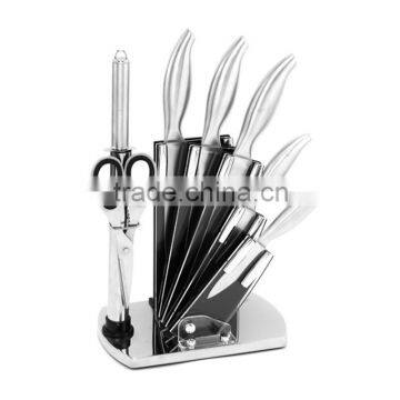 The high quality stainless steel knife set kitchen