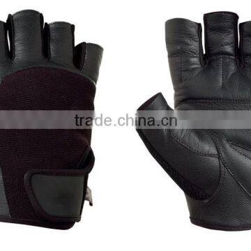 High Quality Real Leather Gym Training Gloves