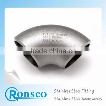 316 Welded Pipe Stainless Steel Fittings Elbow