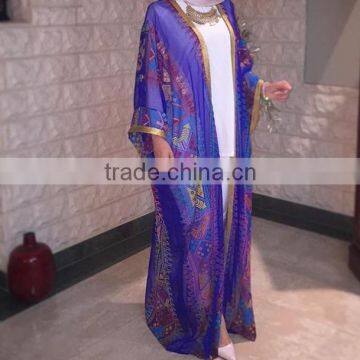 Embroidered very fancy dubai kaftan abaya jalabiya