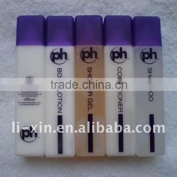 50ML body lotion bottle use in hotel