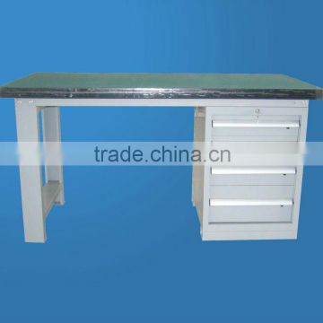 heavy duty workshop workbench with 4 drawers