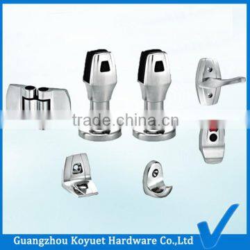 KOYUET Other Furniture Parts Manufacturer Bathroom Partitions Zinc Alloy Toilet Cubicle Accessories