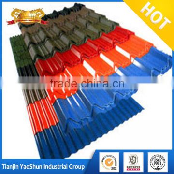 prepainted zinc corrugated metal roofing sheet