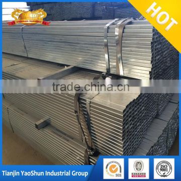 thick wall pre galvanized square steel tubes st37