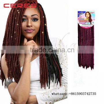 Synthetic Hair Crochet Braids 14inch 2X Havana Mambo Faux Locs                        
                                                Quality Choice