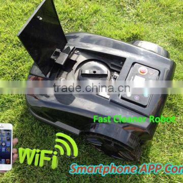 The Newest 4th Generation Smartphone App Control Robot Lawn Mower With Water-proofed Charger photo-3