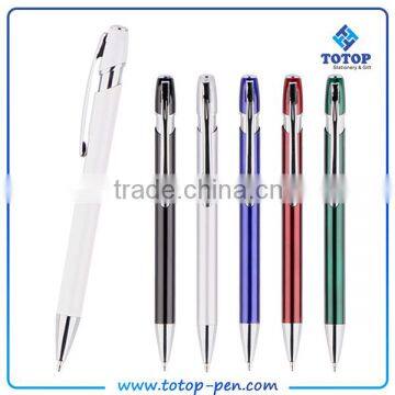 Social Audit factory Custom Logo Thin best metal pen