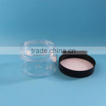 120ml 4oz 120g Clear Pet Cosmetic Jar With Screw Lid photo-3
