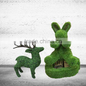 High Imitation Artifical Grass Topiary Grass Rabbit