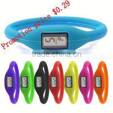 2013 promotional silicone watches cheap chronograph watch