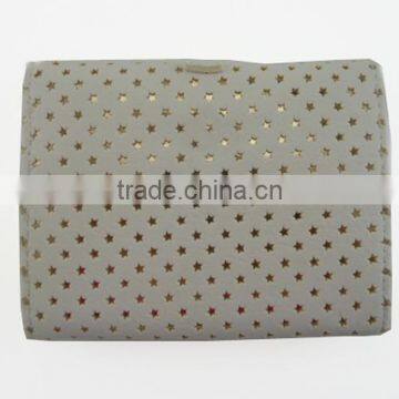 Ladies Small Fashion Purse With Craftwork Punching Star Outside Little Elegance Wallets Fancy Moeny Bag photo-5