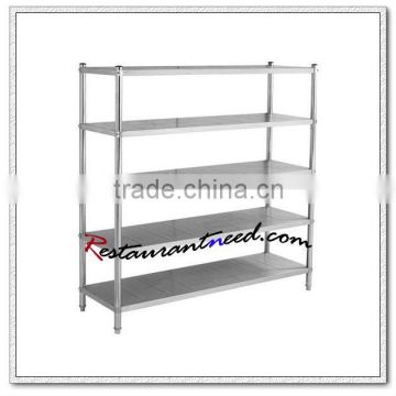 S028 Assemble 5 Tier Stainless Steel Shelving