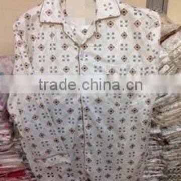 Middle-aged Men's Pajamas Printed