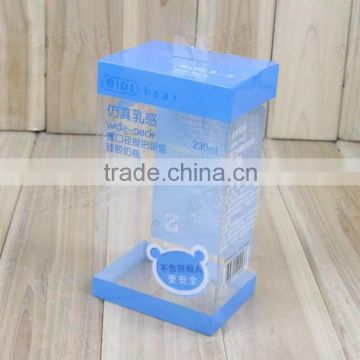 PP/PVC/PET plastic box,packing folding PVC box