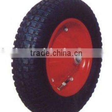 rubber wheelbarrow tyre