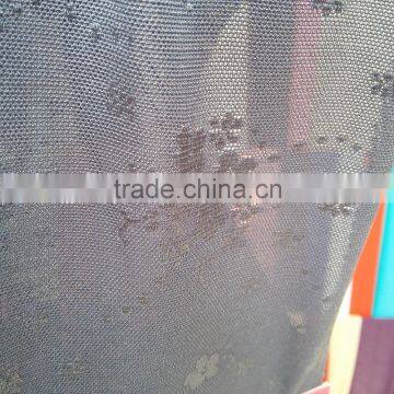 Wholesale 81/19 Nylon Spandex Floral Jacquard Mesh Fabric photo-2