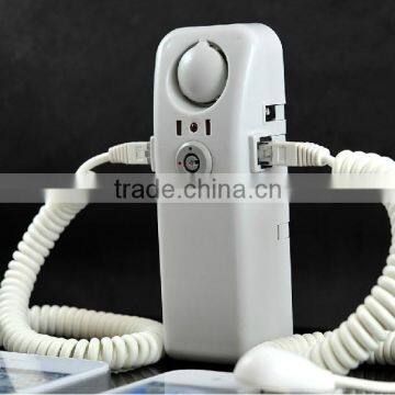 2014 new design 2 ports mobile phone anti-theft alarm system