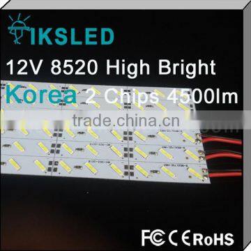 smd 8520 dc 12v 72 led 8520 hard rigid bar light