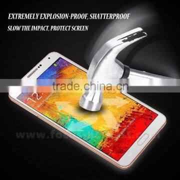 The Best Factory Price 0.33MM 2.5 D 9h Tempered Glass Screen Protector Samsung Note 3 Welcome OEM photo-6