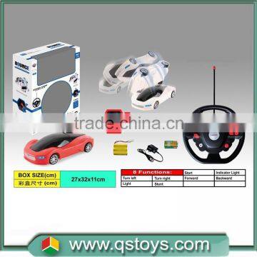 hottest new rc bounce rollover car RC Stunt Car with ABS material