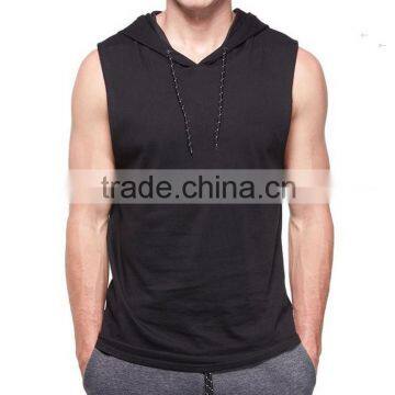 Wholesale 100% cotton customize pullover hoody men short sleeve hoodies