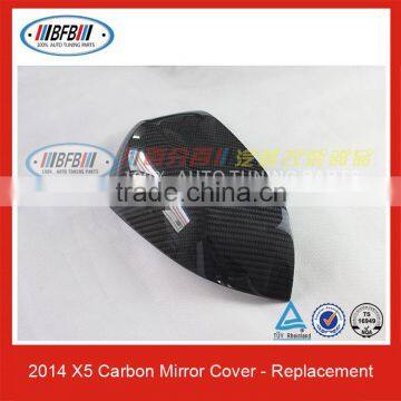 Carbon Fiber Replacement Mirror Cover For BMW X5 F15 X6 F16 photo-2