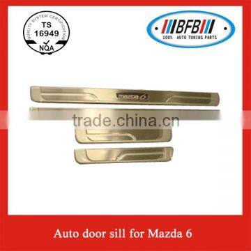 for Mazda 6 auto door sill plates LED