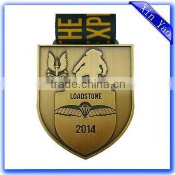 Zinc Alloy Customized Metal Medal Ribbon photo-5