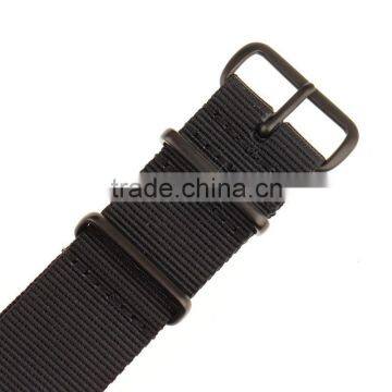 Infantry Military Nato Strong Black 20mm Nylon Black Watch Straps photo-6