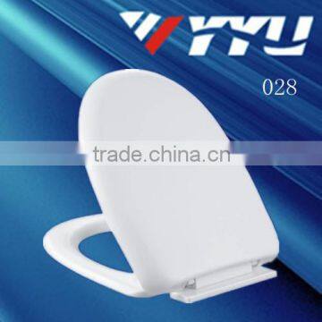 soft close hinge plastic toilet lid cover-028