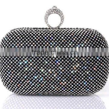 Diamond pearl women wallet ladies' evening bag from China