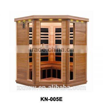 Red cedar steam shower sauna combos