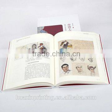 High quality customized colorful hardcover book printing